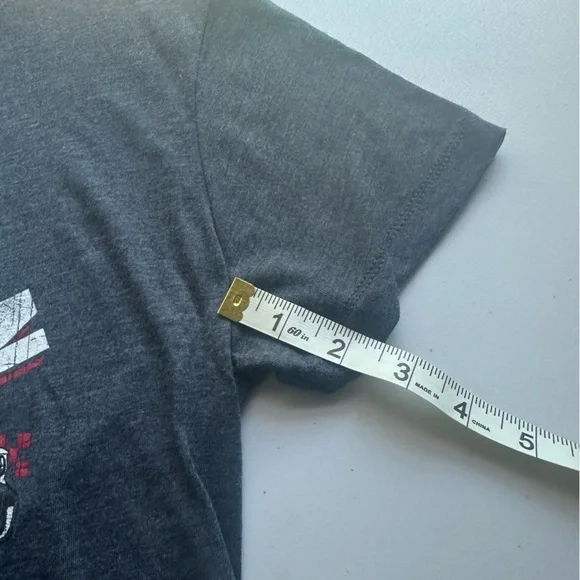 NASCAR Michigan International Speedway Women’s Blue Graphic Tee Size L NWT - Picture 6 of 8